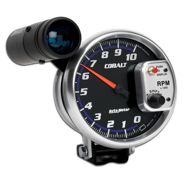 5" PEDESTAL TACHOMETER, 0-10,000 RPM, COBALT